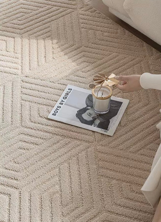 「Waterproof Collection」 -French Cream Style Rug 002