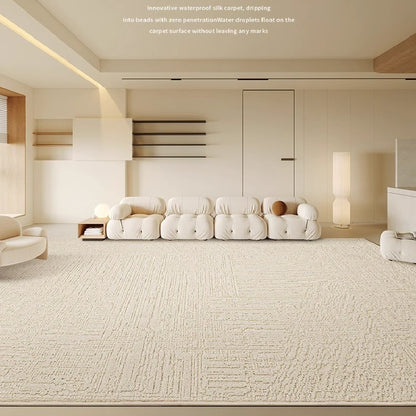 「Waterproof Collection」 -French Cream Style Rug 005