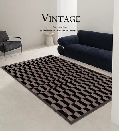 「Vintage Rug 」-Ebony Brown